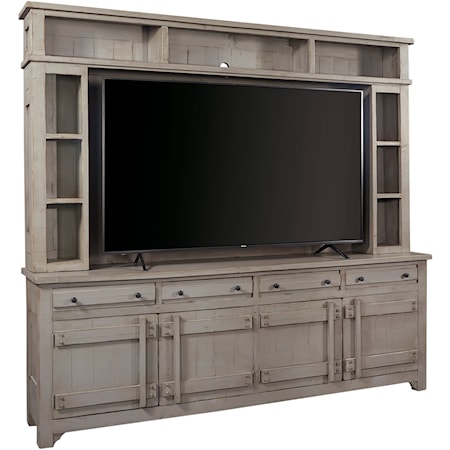 TV Cabinet and Hutch