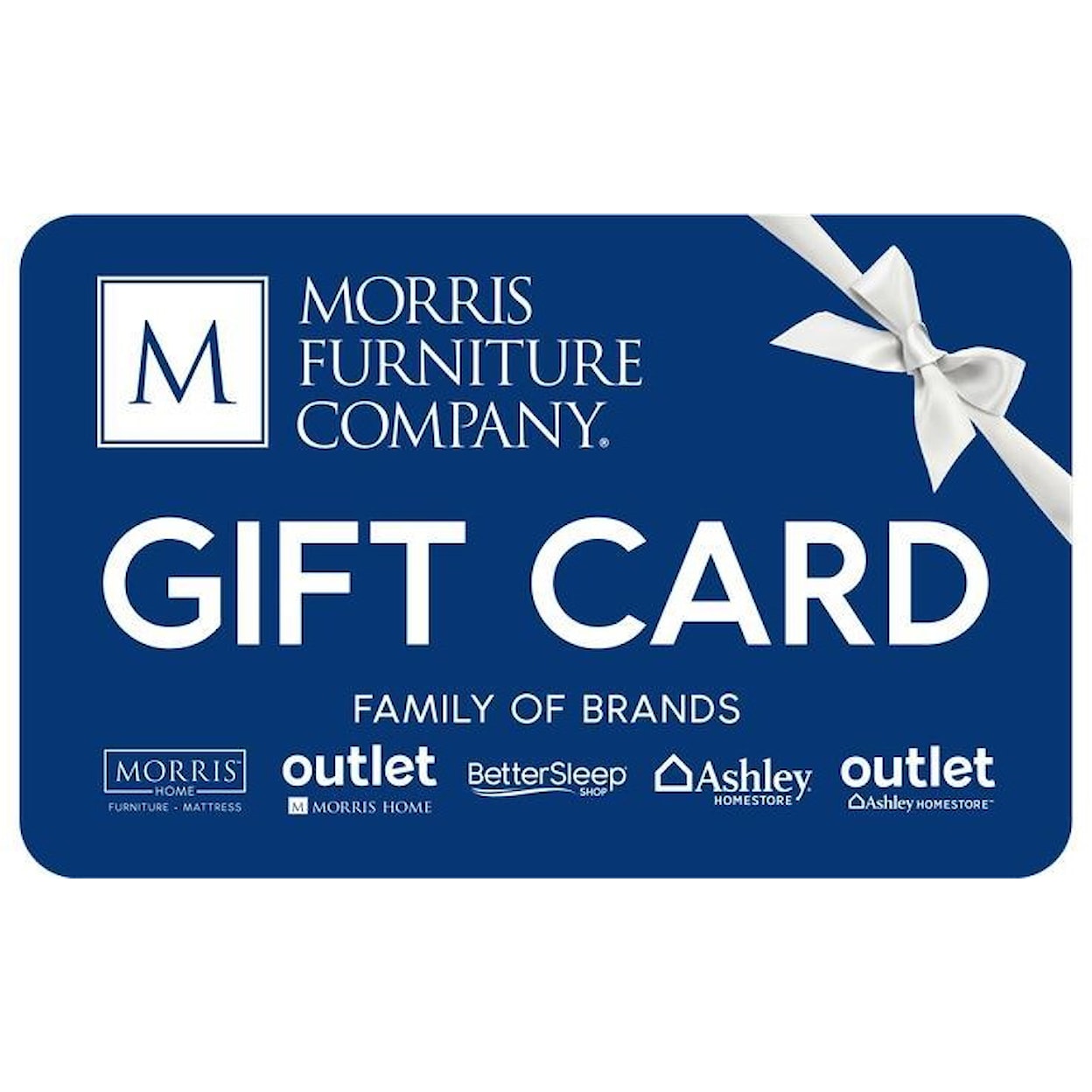 Morris Outlet Gift Card 50 Dollar Morris Gift Card