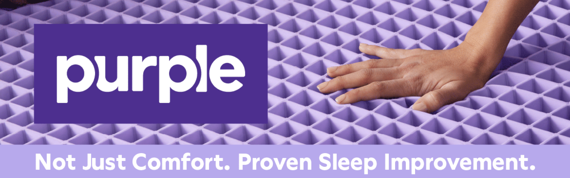 purple. Not Just Comfort. Proven Sleep Improvement.