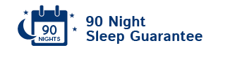 90 Night Sleep Guarantee