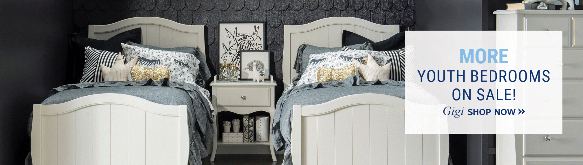 MORE Youth Bedrooms on Sale! Shop Now.