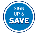 sign up & save